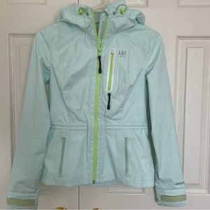 Abercrombie & fitch windbreaker (mint colour, size XS)